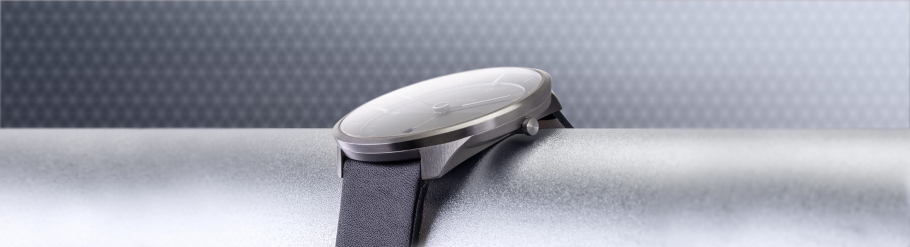 24Hour Black Titanium Plus Wrist Watch